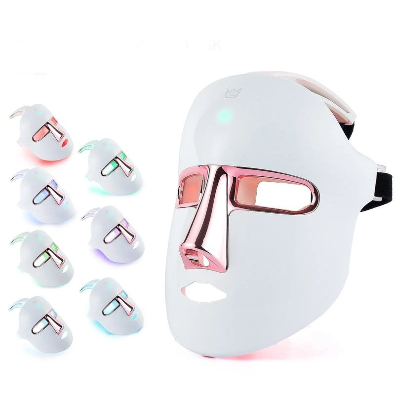 LED Face Mask, 7-Color Light Display for Relaxing Skincare Routines3