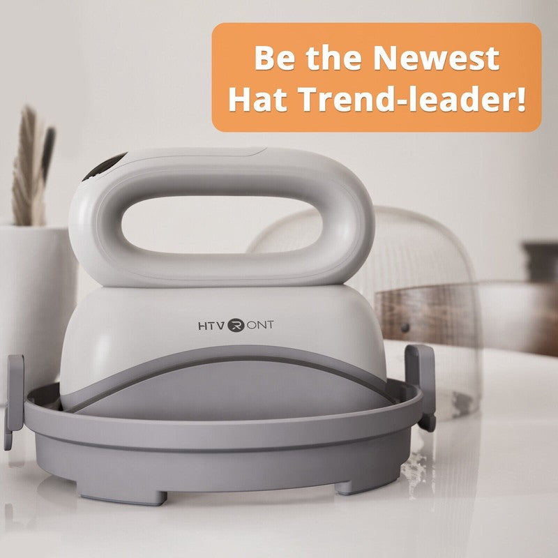 Hat Press, Heat Press Machine W/Lcd Multifunctional Design Cap Sublimation White10