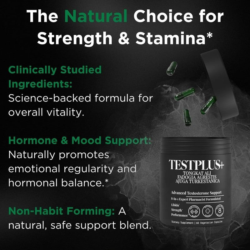 Ultimate 8-In-1 Testosterone Booster for Men - Max Strength & Libido Support4