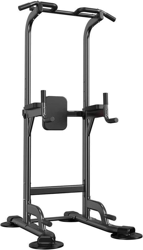 Power Tower Pull Up & Dip Station Adjustable Height Home Gym Workout Equipment7
