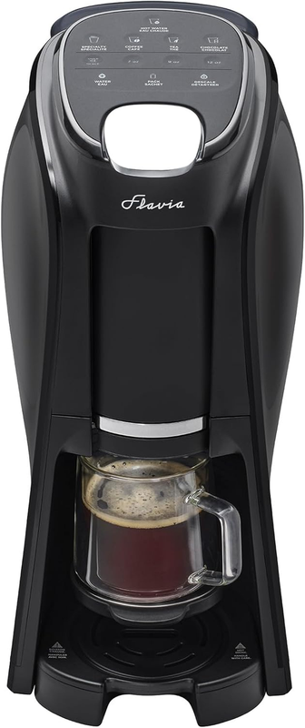 Aroma Brewer Single Serve Coffee Maker for Lattes Tea Hot & Iced Black0