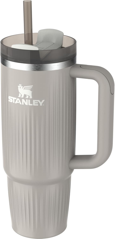 Stanley Quencher H2.0 30oz Tumbler w/ Handle Straw Insulated Ash Gloss1