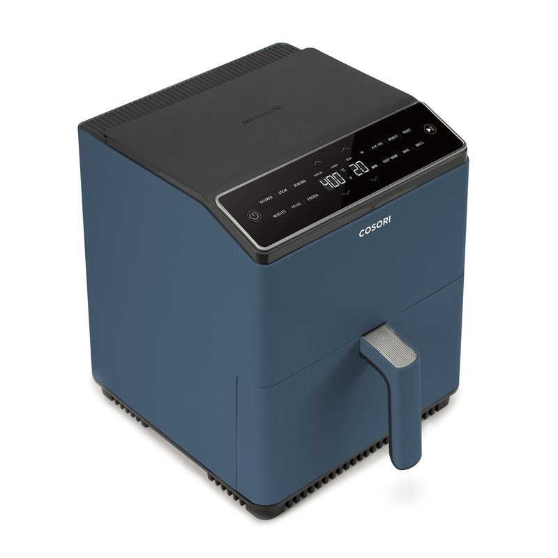 Dual Blaze 6.8Qt Ceramic Coating Smart Air Fryer Blue1