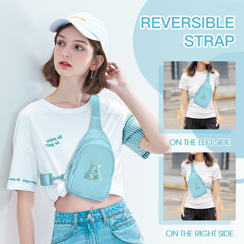 Sling Bag Crossbody Bag Fanny Pack for Women Cute Chest Bag Cross Body Bag Valen1