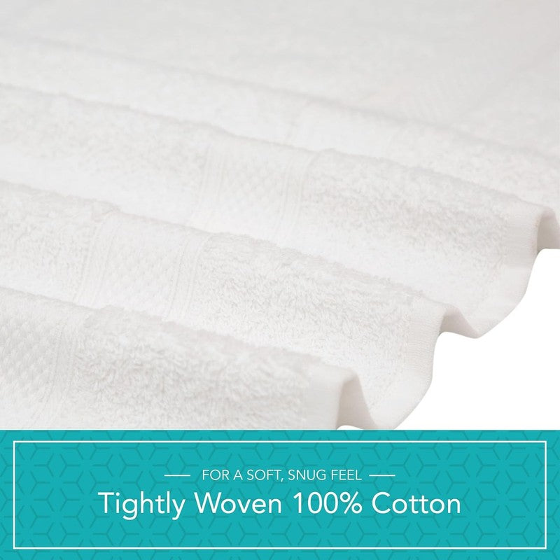 Pleasant Home Bath Towels Set of 6 (24” X 50”) 100% Cotton, 515 GSM | Lightweigh5