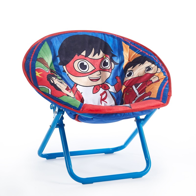 Red Polyester Toddler Armless Saucer Chair, Includes One Piece 19"- Inch8
