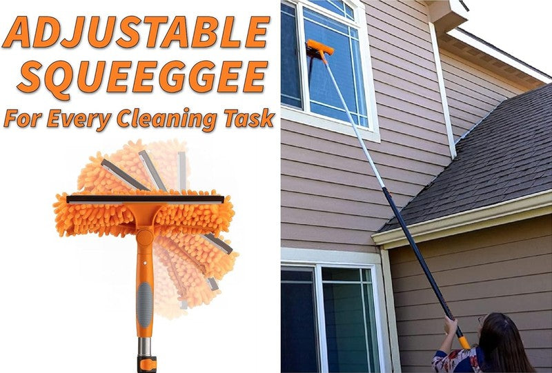 20ft High Reach Duster Kit with Telescopic Pole for Dusting & Cleaning3