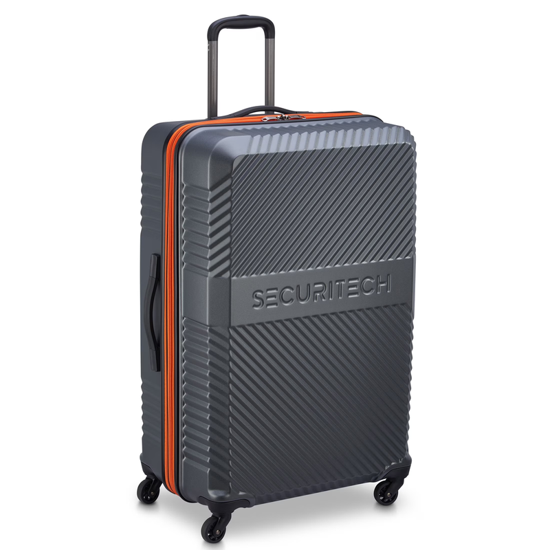 by Delsey, Patrol 31" Large Checked Hard Side Spinner Luggage with Divider Pocke9