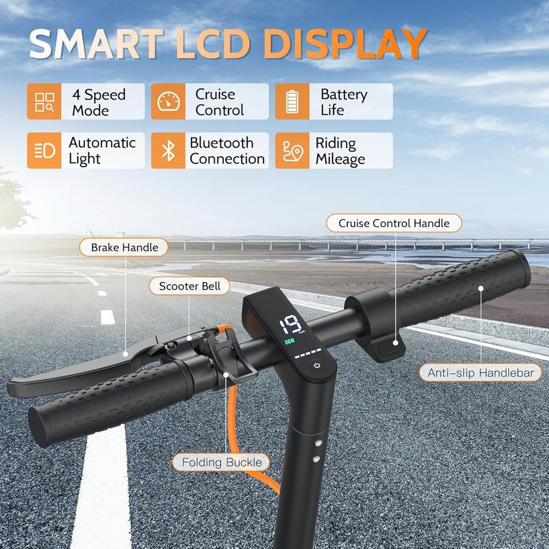 Electric Scooter for Adults, Folding E Scooter with 350W/500W Motor 16 24 Mph To8