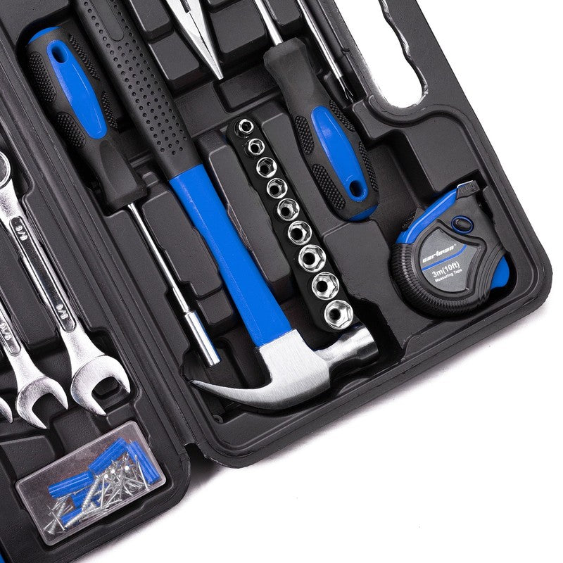 148-Pc Household Tool Set with Toolbox Blue General Hand Tools Kit with Socket5