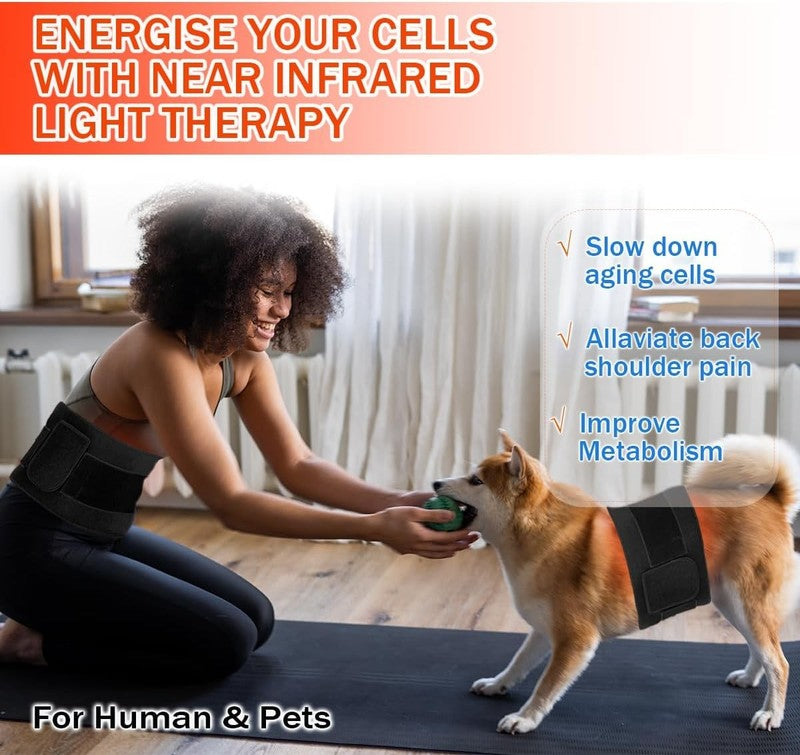 Red Light Therapy Infrared Light Therapy Pad for Body Pain NIR Deep Therapy for 8