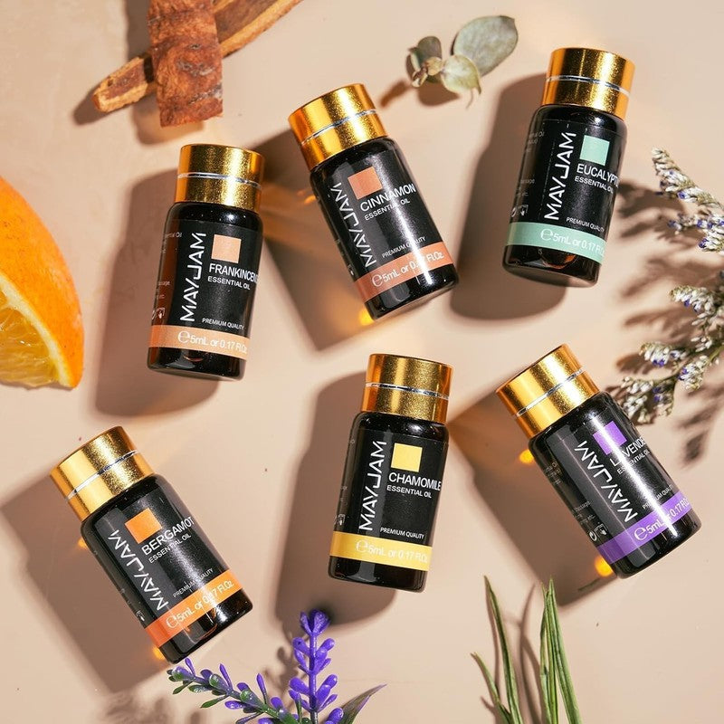 Tea Tree 20 Pcs Pure Essential Oil Gift Set, for Diffuser, Humidifiers, Skin Car6