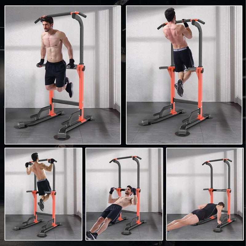 Dip Station   Home Gym Strength Training Pull Ups Dip Ups 330Lbs6