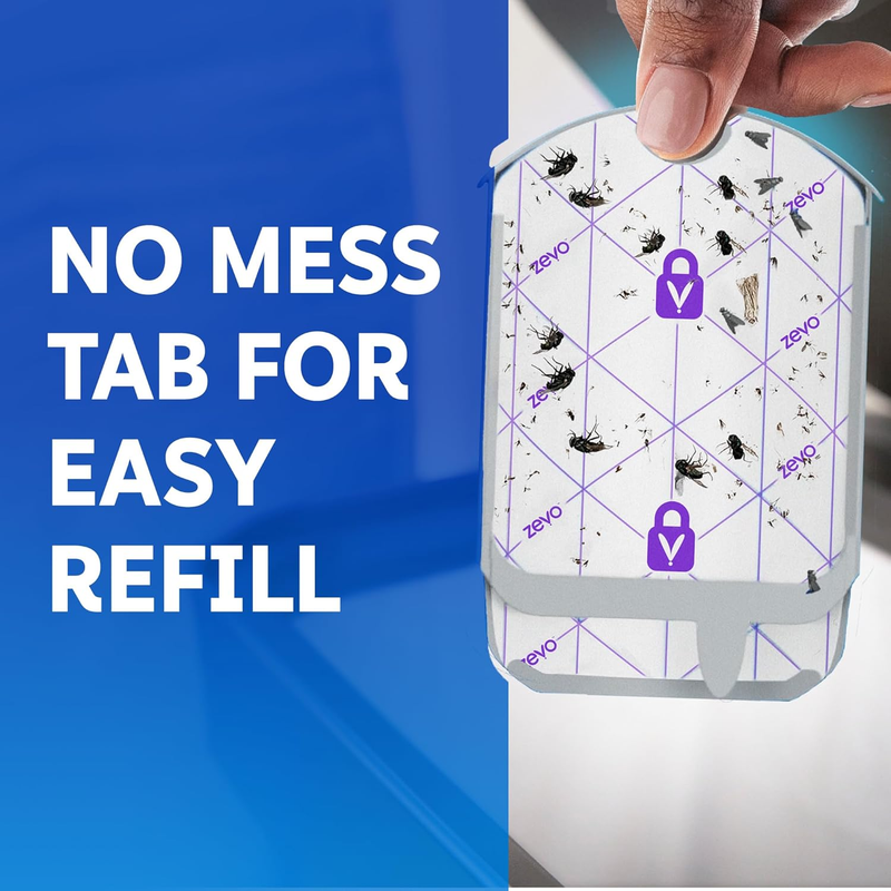 Flying Insect Trap 4 Pack Official Refill Cartridges w/ Trap+Lock Technology6