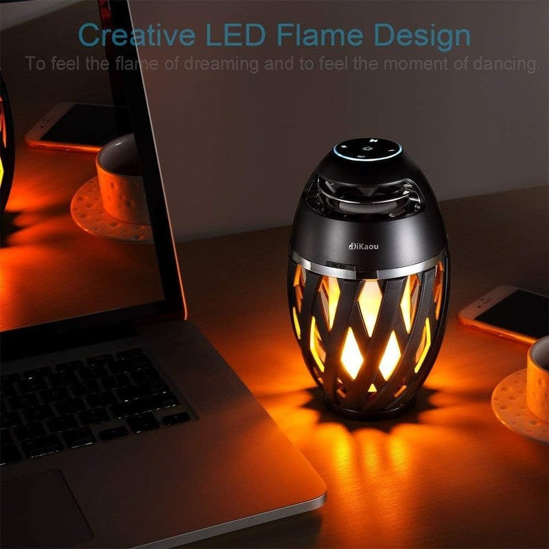 Outdoor Bluetooth Speaker with Torch, Waterproof, BT5.0, HD Audio, Bass Gift5