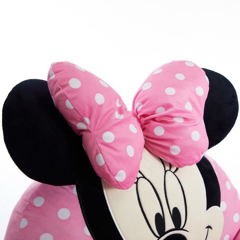 Minnie Mouse 2 In 1 Flip Out Chair, Toddler, Pink Polyester4