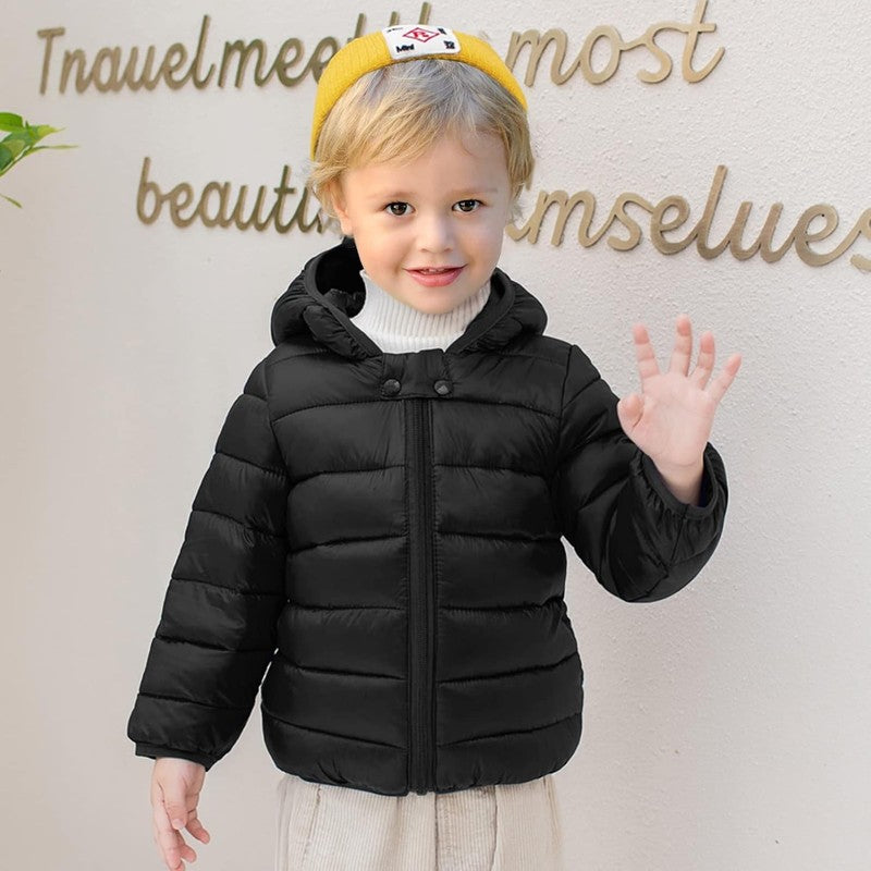 Baby Toddler Winter Coat Bear Hood Puffer Jacket 6M 3T Boys Girls Warm2