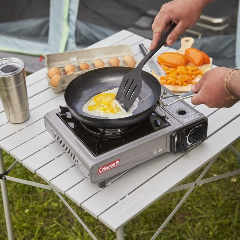 Tabletop Butane Gas Camping Stove, 1-Burner, Gray5