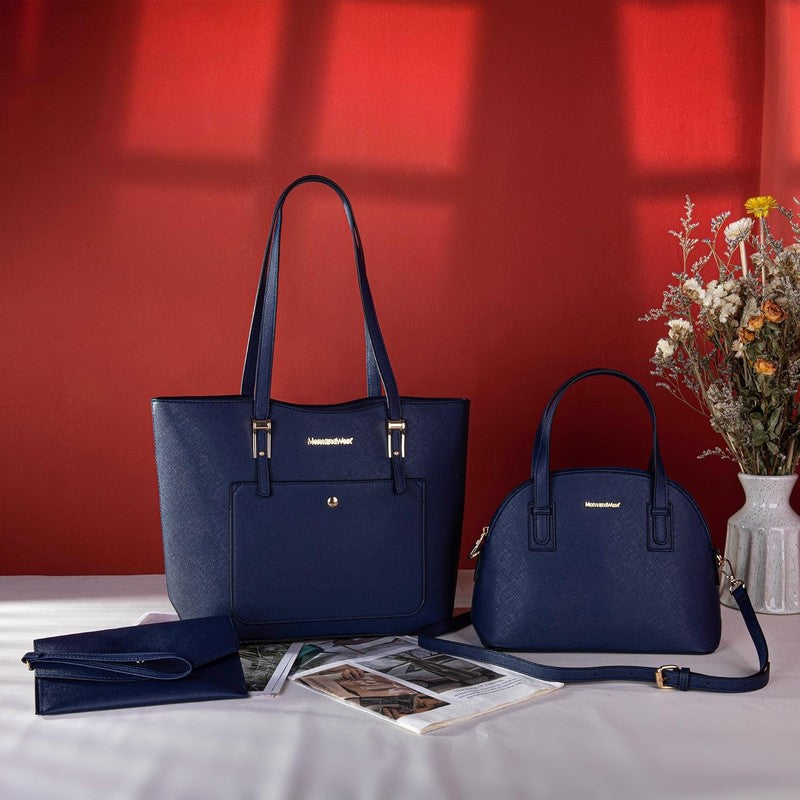 3PCS Purses for Women Tote Bag and Wallet Set Shoulder Satchel Handbags1