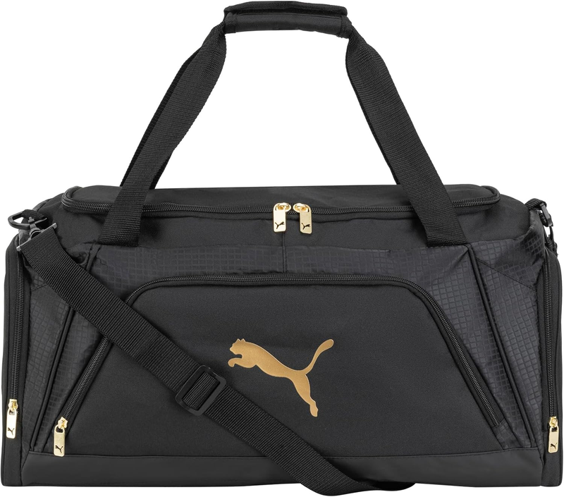 Accelerator Duffel Bag, Black/Gold, OS0