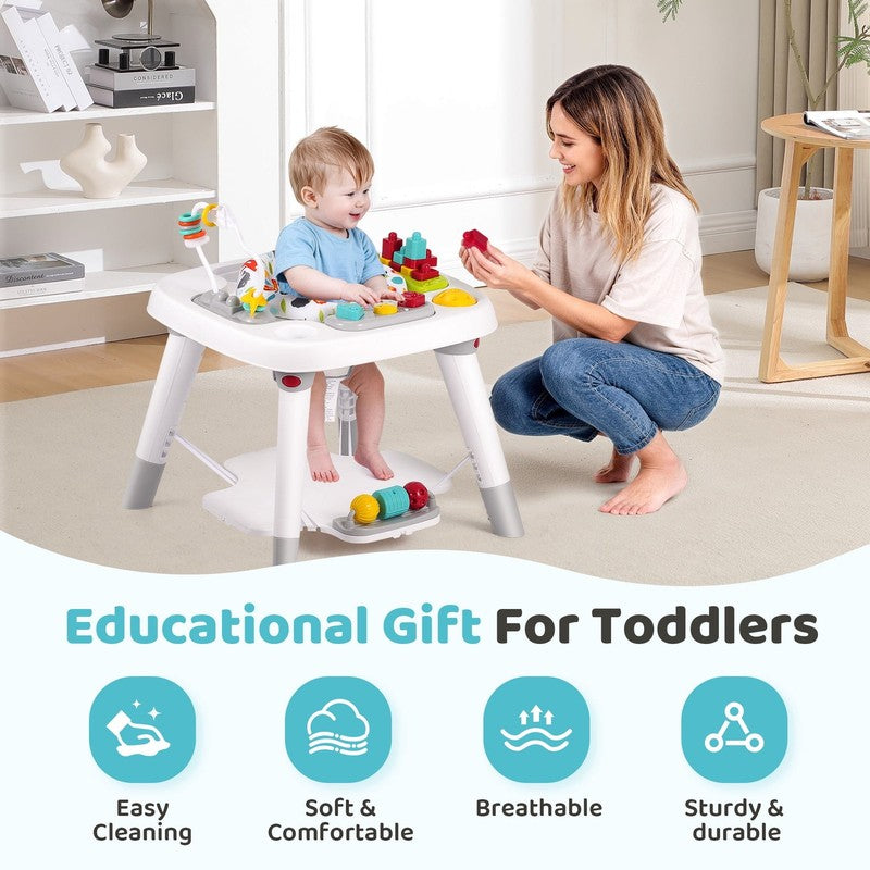 6-In-1 Baby Activity Center,Infant Activity Center Jumper with Detachable Toys a1