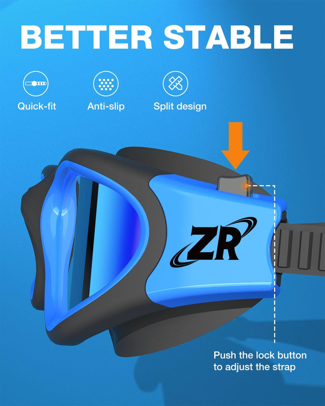 Swim Goggles, Upgraded G1 Polarized Swimming Goggles Anti-Fog for Adult unisex5