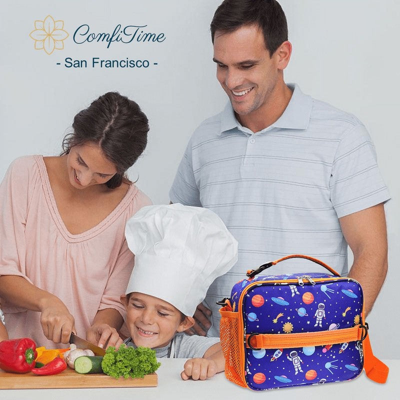 Lunch Bag for Kids – Insulated Lunch Box for Girls and Boys, Cute Reusable Coole6