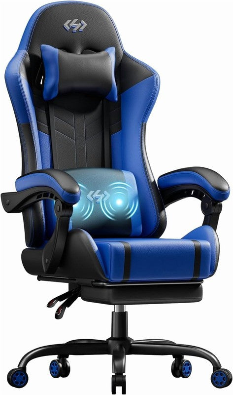 Gaming Chair with Pocket Spring Cushion, Gamer Chair with Lumbar Massage, Gaming10