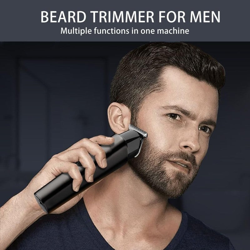 5-in-1 Beard Trimmer Kit for Men - Cordless, Waterproof & Rechargeable6