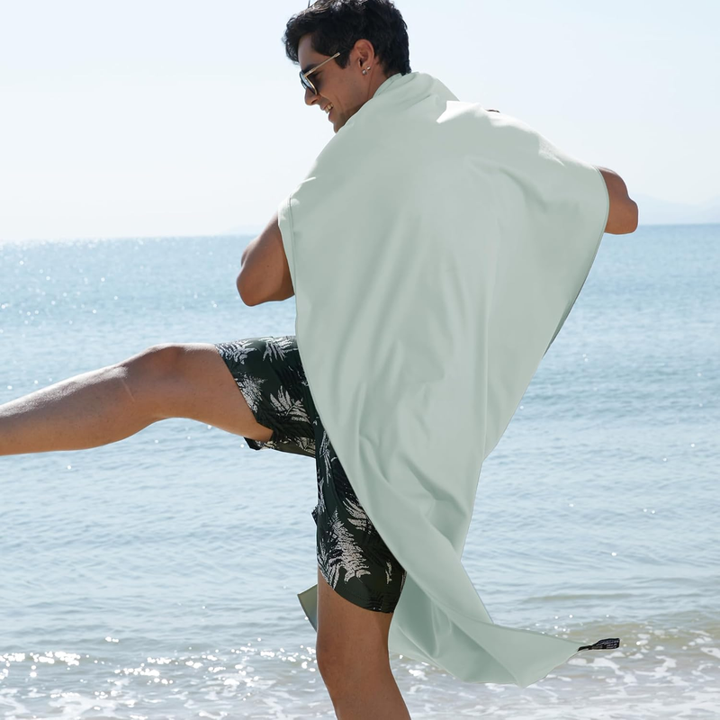 Microfiber Travel Towel Quick Dry Gym Camping Beach Pool Ultra Compact5