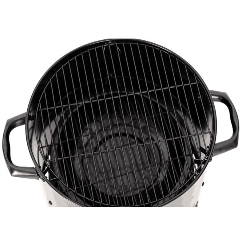 17 Inch Vertical Charcoal Smoker Grills 2 in 1 BBQ Grill & Smoker, Black5