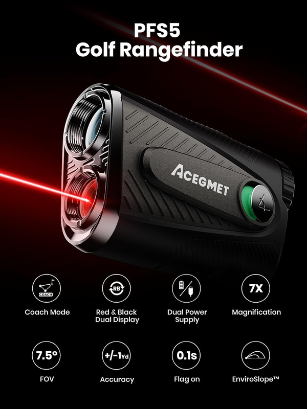 Golf Rangefinder 1300yd Slope Ball to Pin Flag Lock Vibration Rechargeable1
