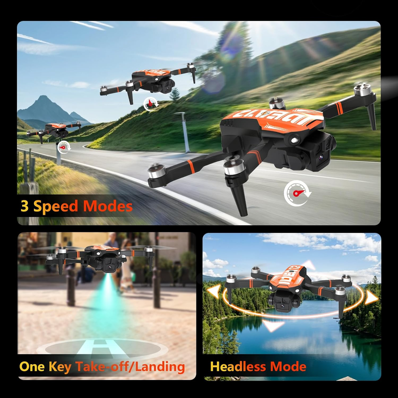 4K GPS Drone w/ Camera FPV Auto Return Follow Me Foldable Quadcopter5