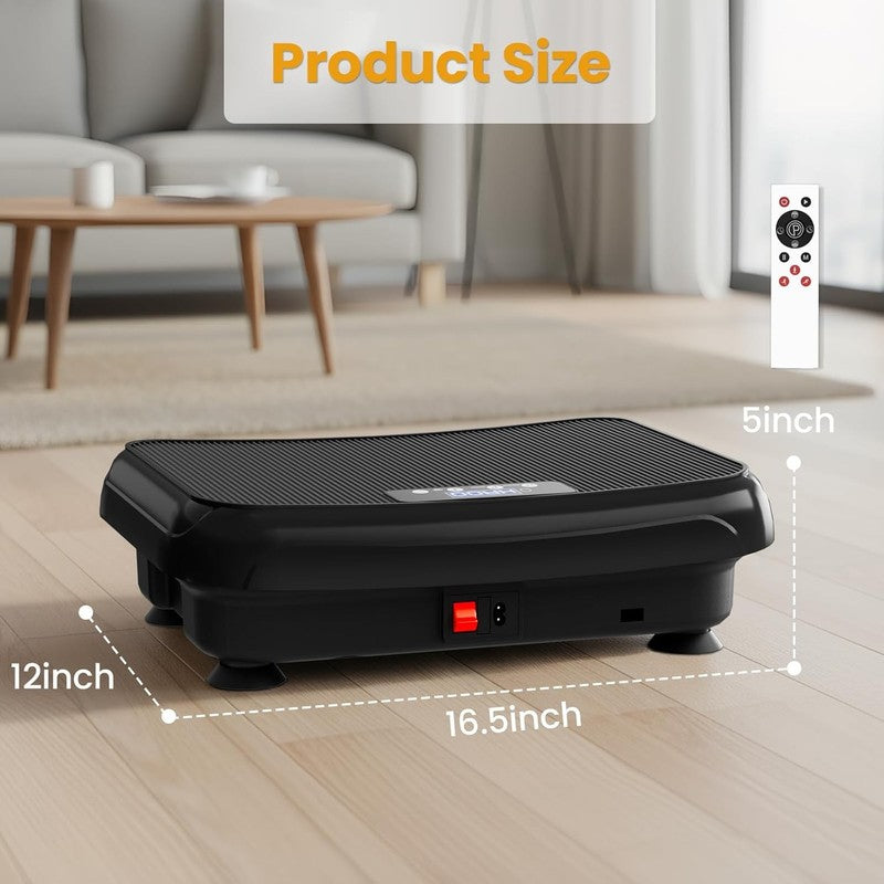 Vibration Plate Exercise Machine Mini Full Body Power Shake 400lbs Home7