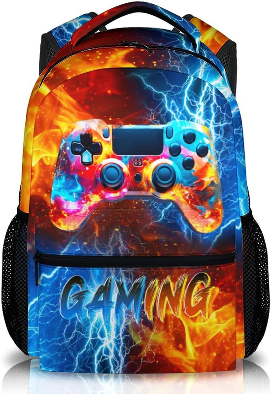 Backpack for Kids School Kindergarten Elementary Primary Middle College, Gaming 8