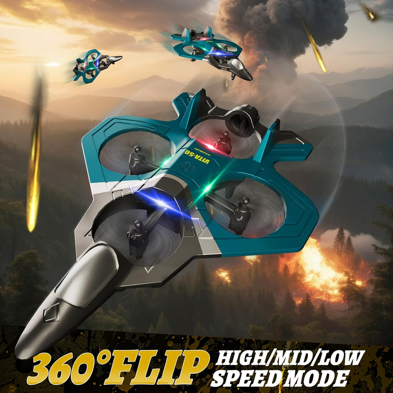 RC Foam Airplane Fighter Jet Remote Control Plane 360° Flip Kids Adults1