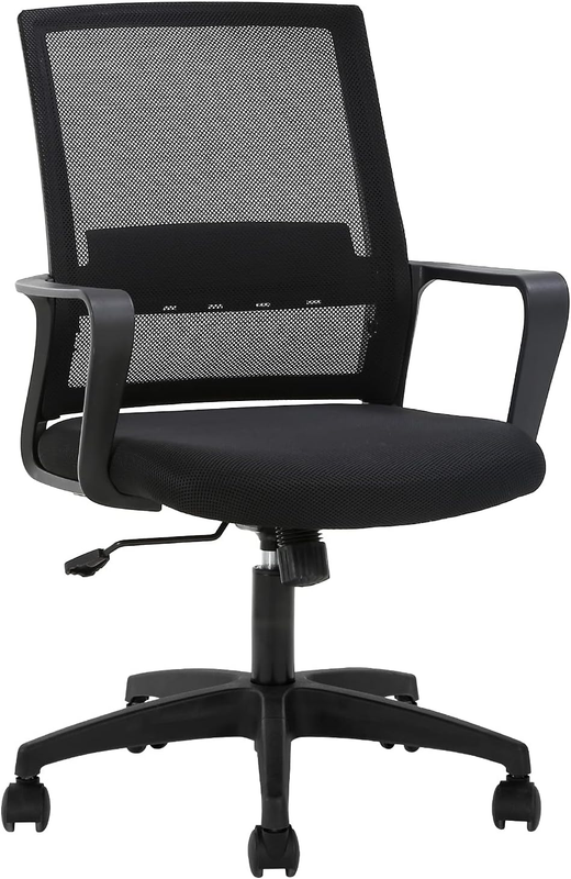Office Chair Ergonomic Desk Chair Mid Back Mesh Computer Chair Lumbar Support Co7