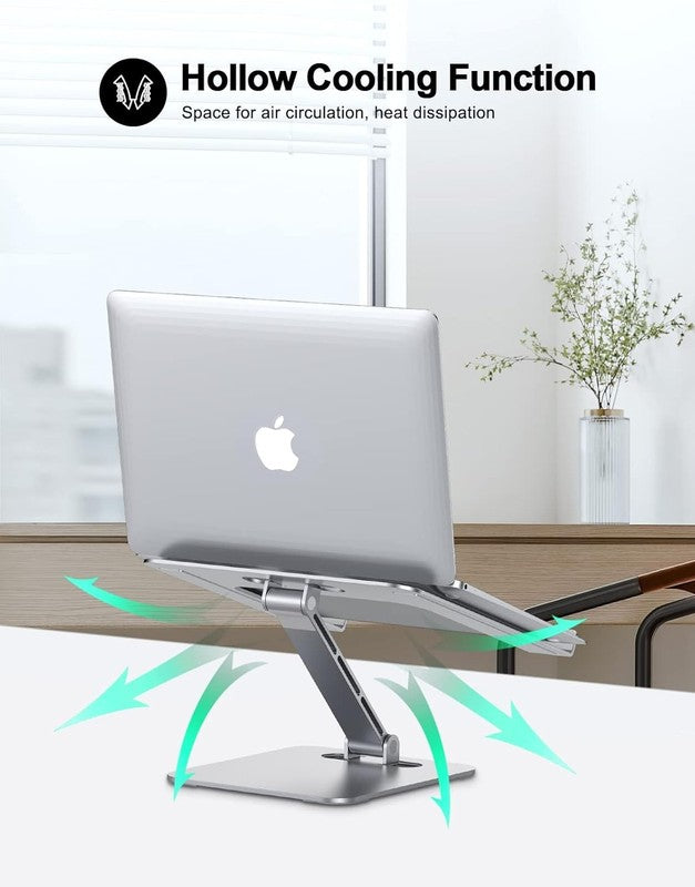 Foldable Laptop Stand Adjustable Aluminum Desk Riser for 10 16" Laptops2