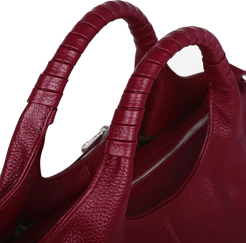 Genuine Leather Shoulder Bags Purses and Handbags for Women Satchel Designer Cro3