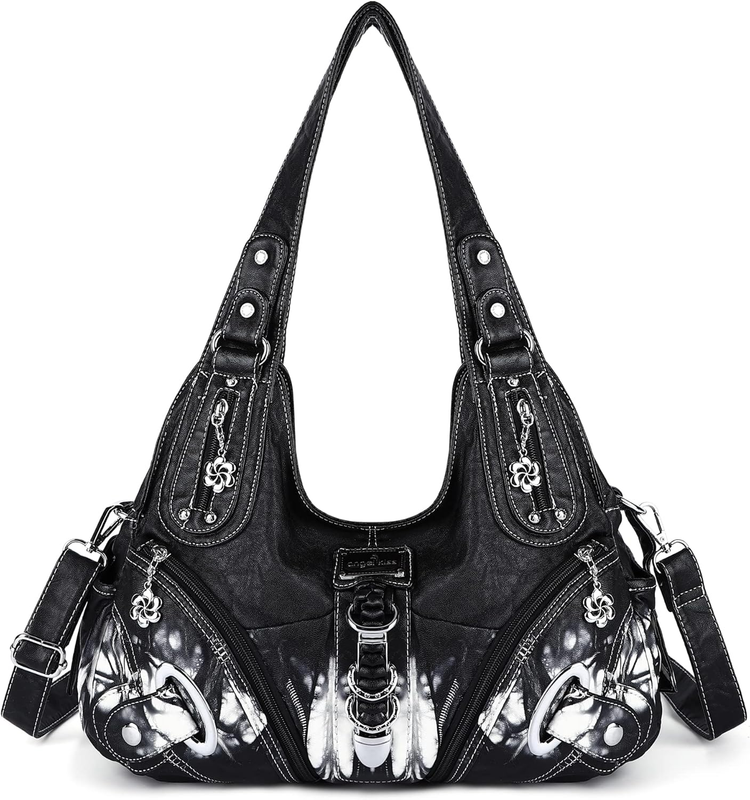 Angelkiss Women’s Large Hobo Satchel Shoulder Handbag Purse10