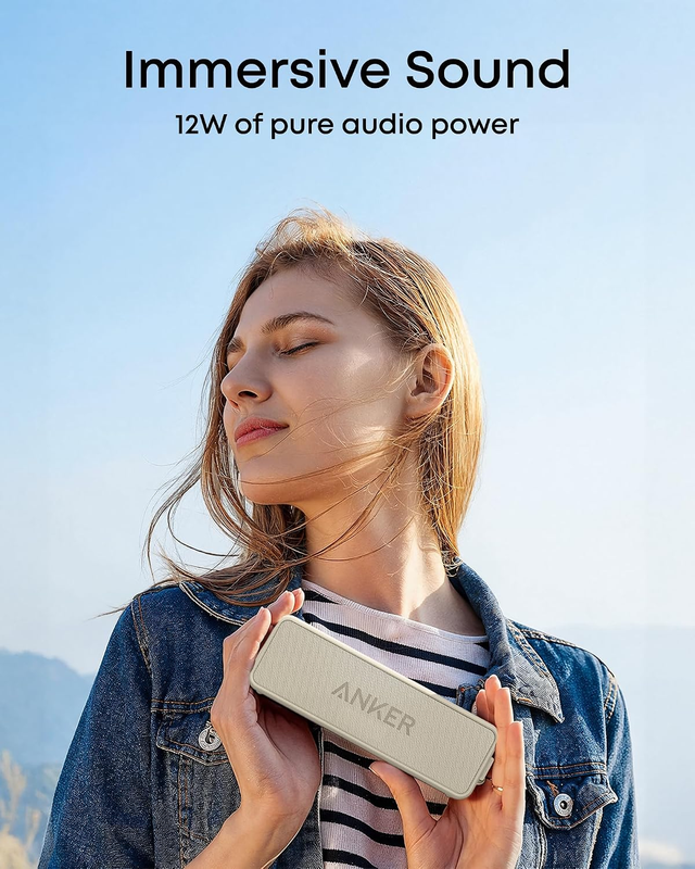 Soundcore Anker 2 Portable Bluetooth Speaker Bluetooth 5 IPX7 Waterproof2