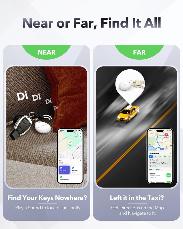 Air Tracker Tag 4 Pack Apple Find My MFi Bluetooth Key Finder Locator4
