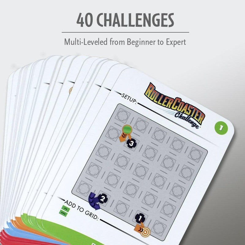 Roller Coaster Challenge STEM Toy and Building Game for Boys and Girls Age 6 and1