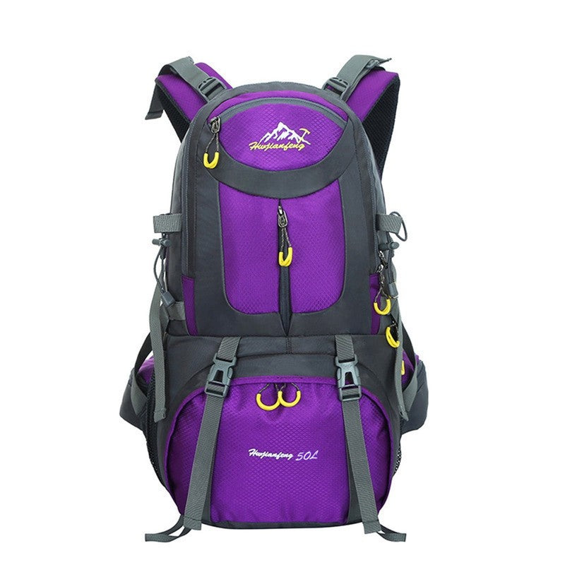 Hiking Backpack, Men Women Camping Backpack, Water Resistant Lightweight Outdoor1