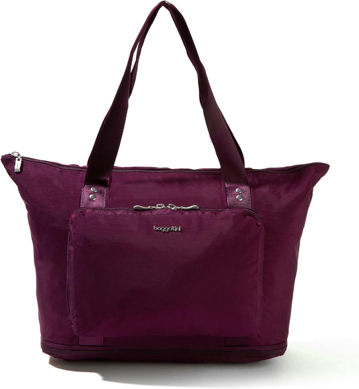Carryall Expandable Lightweight Travel Tote 22" Packable Folding Compact Nylon W0
