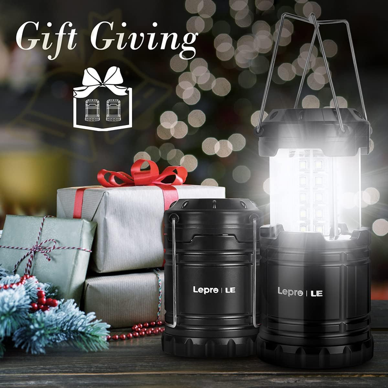 LED Camping Lanterns Battery Powered, Collapsible, IPX4 Water Resistant, Outdoor7