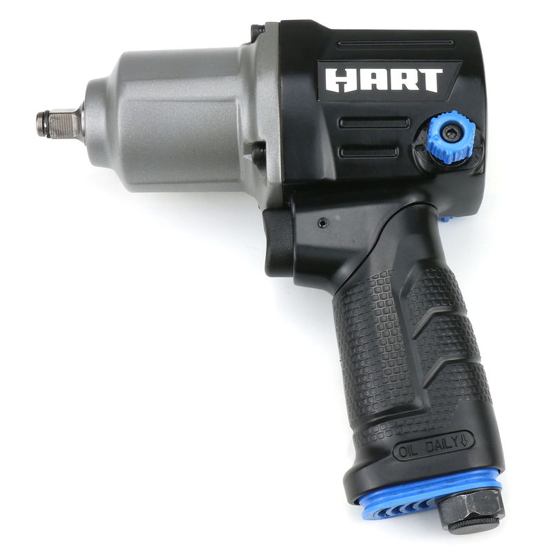 3/8 In. Air Impact Wrench, Twin-Hammer Impact Mechanism, 250 Ft-Lbs of Torque, N1