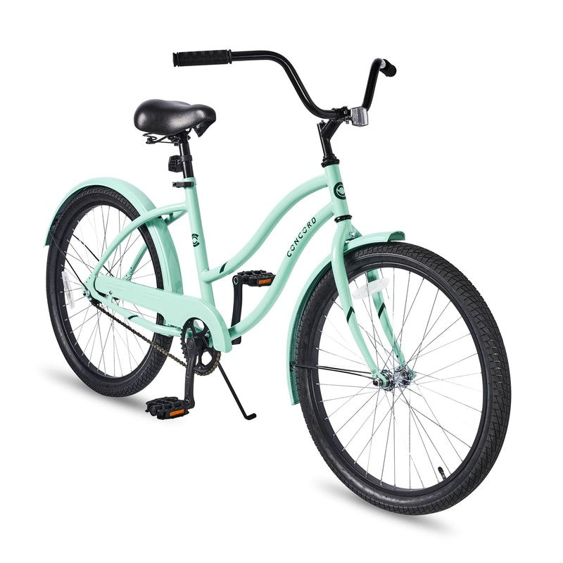 24" Pacifica Cruiser Bicycle, Fits Riders 4'6"   5'6", Teen, Unisex, Sea Green1
