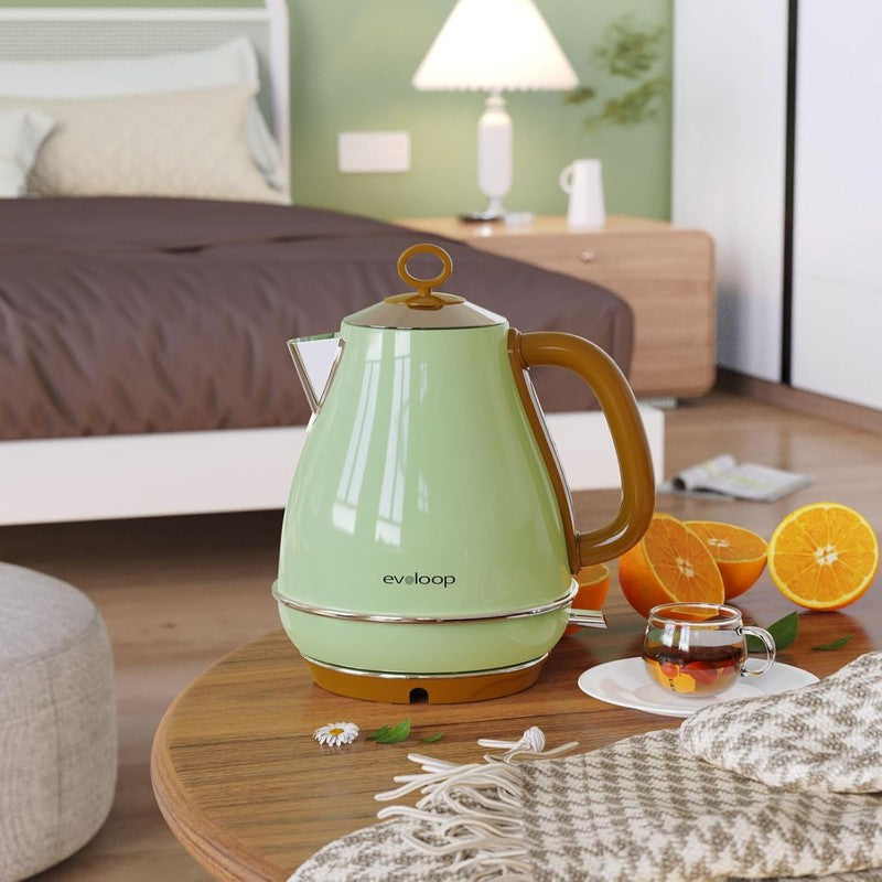 Electric Kettle 1.7L 1500W Stainless Steel BPA Free Auto Shut Off Boil Dry Safe7