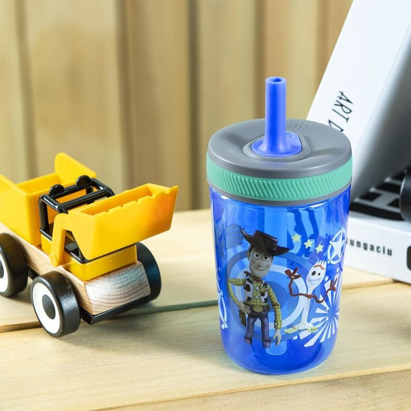 Kelso 15Oz Toy Story 4 Tumbler Set, Woody & Buzz, 2 Pack Leak Proof Cups8